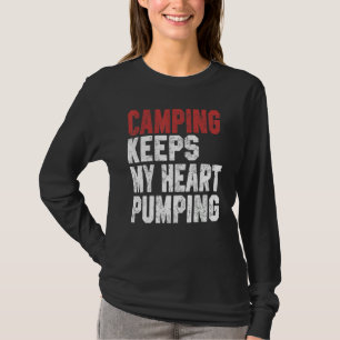 Camiseta Acampamento Para Homens Mulheres Viagem RV Férias
