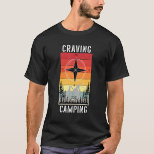 Camiseta Acampamento Para Pessoas De Campos Que Adoram Acam