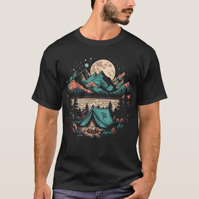 Camiseta Acampamento Pelo Lago (Frente)