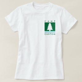 Camiseta Acampamento Personalizado