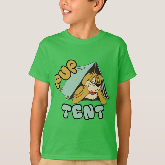 Camiseta Acampamento Pup Tent (Frente)