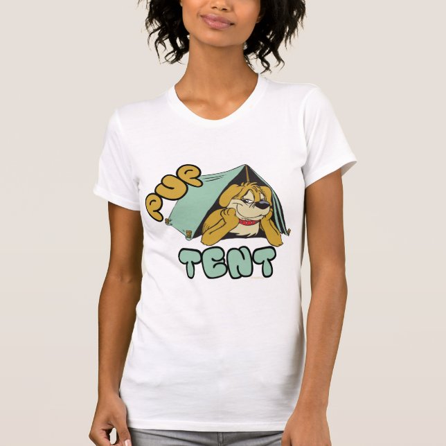 Camiseta Acampamento Pup Tent (Frente)