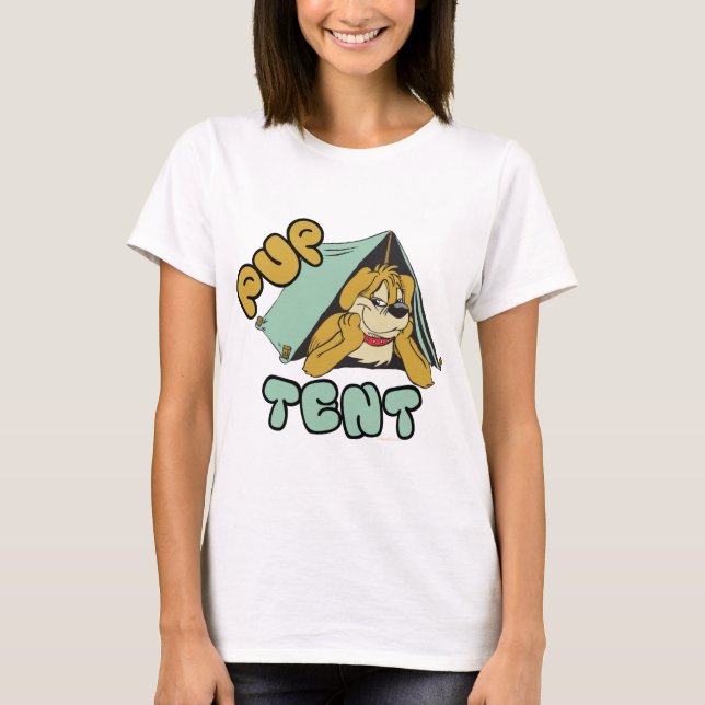 Camiseta Acampamento Pup Tent (Frente)