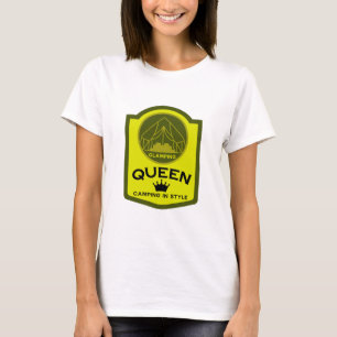 Camiseta Acampamento Rainha De Luz Ao Estilo
