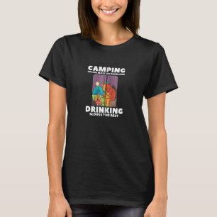 Camiseta Acampamento Resolve A Maioria Dos Meus Problemas O