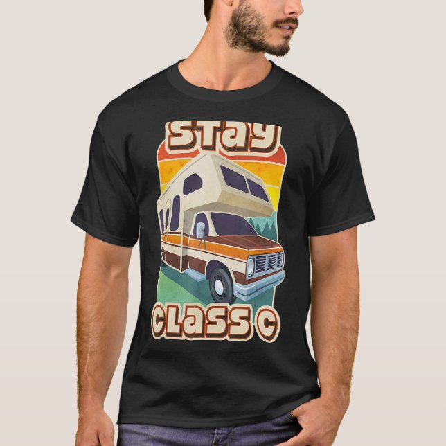 Camiseta Acampamento Rv Classe C de Permanência (Frente)