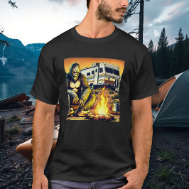 Camiseta Acampamento Sasquatch RV Retroativo