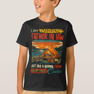 Camiseta Acampamento sogro definição muito mais legal