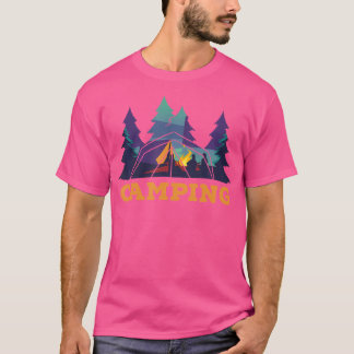 Camiseta Acampamento - Tentativa de Campo de Campfire Trekk