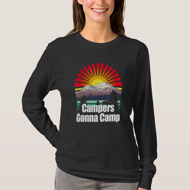 Camiseta Acampamento Tropical Tour Sunny Cruise Camp (Frente)