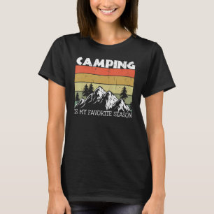 Camiseta Acampamento Vintage Adventure Vacking Camp