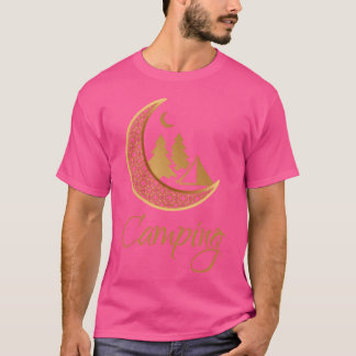 Camiseta Acampando em amigos da Lua Dourada