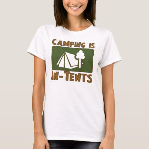 Camiseta Acampar é intenções