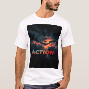 Camiseta Ação Aérea: Teto de Aventura Aérea Negrito