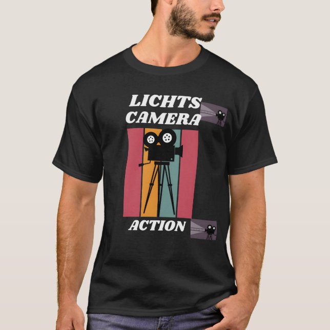 CAMISETA AÇÃO DA CÂMERA DO LICHTS (Frente)