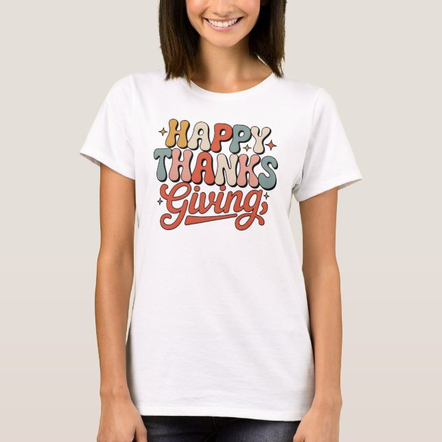 CAMISETA AÇÃO DE GRAÇAS (Frente)