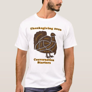 Camiseta Ação de Graças 2020 Conversation Starter - Polític