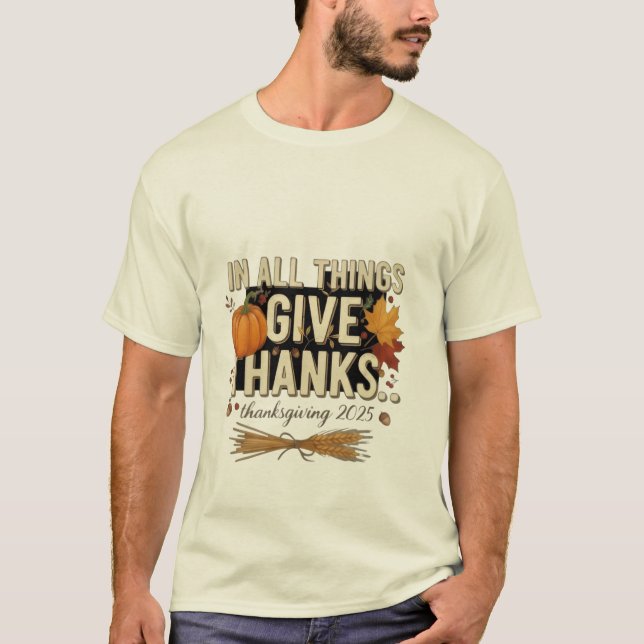 Camiseta Ação de Graças 2025 (Frente)