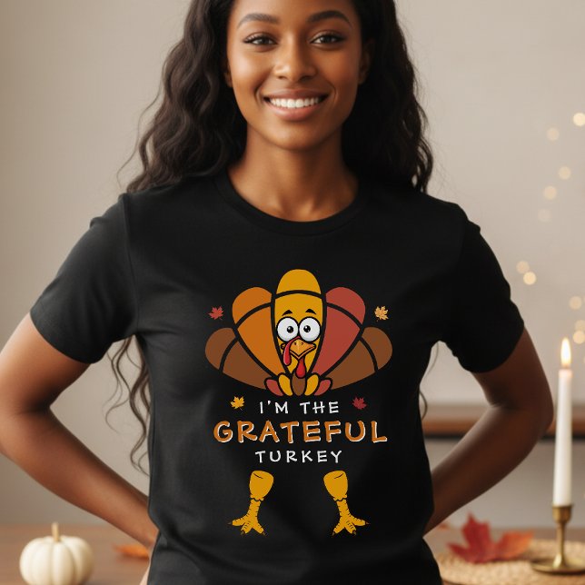 Camiseta Ação de Graças à Família Turca Correspondendo Amiz (Thanksgiving Turkey Family Matching Friendsgiving T-Shirt
)