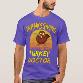 Camiseta Ação de Graças à Turquia Doutor 1