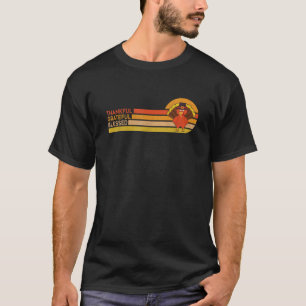 Camiseta Ação de Graças à Turquia Gráfico Gratefu