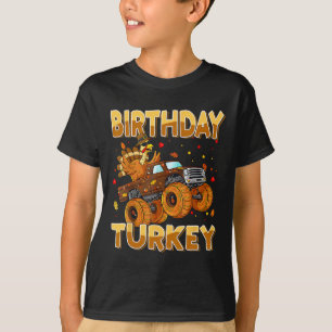 Camiseta Ação de Graças Aniversário a Caminhão do Monstro n