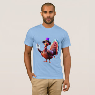 Camiseta Ação de Graças "Coma Vaca" Turquia