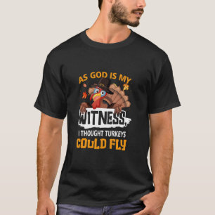Camiseta Ação de Graças Como a Minha Testemunha, Eu Pensava
