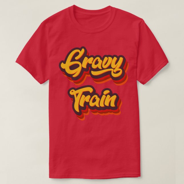 Camiseta Ação de Graças de Comboio Gravy (Frente do Design)