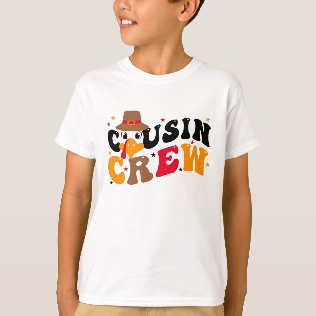 Camiseta Ação de Graças de Cousin Crew (Frente)