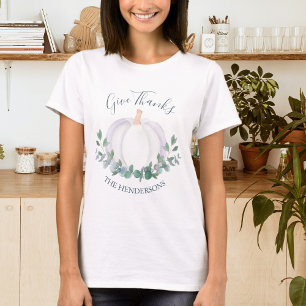Camiseta Ação de Graças de Pumpkin