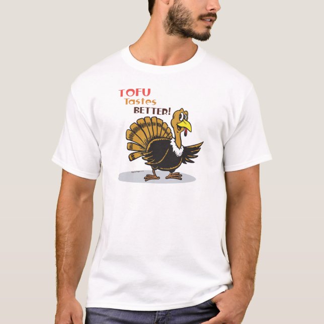 Camiseta Ação de Graças de Tofu (Frente)
