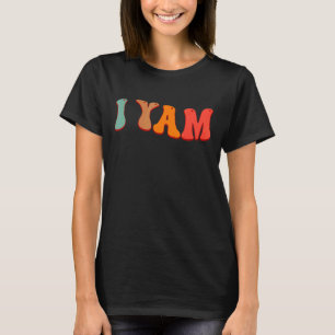 Camiseta Ação de Graças Ela É Minha Batata Doce Eu Yam Casa
