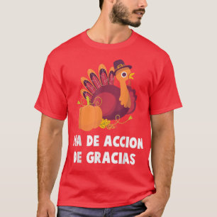 Camiseta Ação de Graças em Espanha - Dia De Accion De Graci