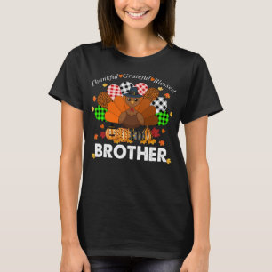 Camiseta Ação de Graças Feliz Irmão Bendito