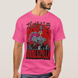 Camiseta Ação de Graças Gobblezilla Turkey (6)