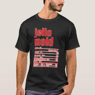 Camiseta Ação de Graças Jello Mold Fato Nutricional