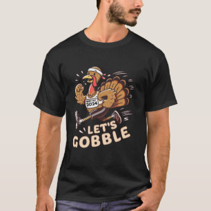 Camiseta Ação de Graças na Turquia Trot 2024
