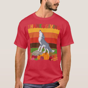 Camiseta Ação de Graças Retroativa Wolf Lovers