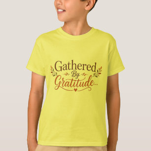 Camiseta Ação de Graças Reunidos pela Gratidão