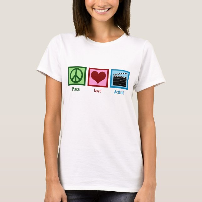 Camiseta Ação de Paz e Amor! (Frente)
