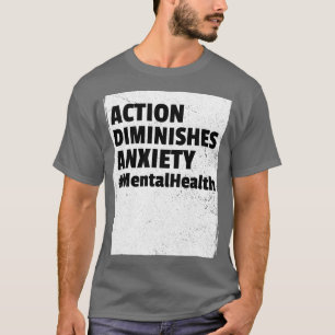 Camiseta Ação Diminui Ansiedade Saúde Mental Mês