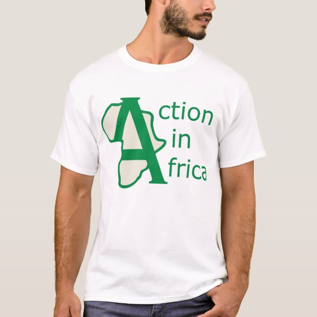 Camiseta Ação no T de África (Frente)