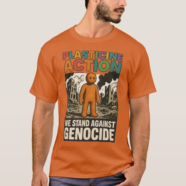 Camiseta Ação Plasticina (Frente)