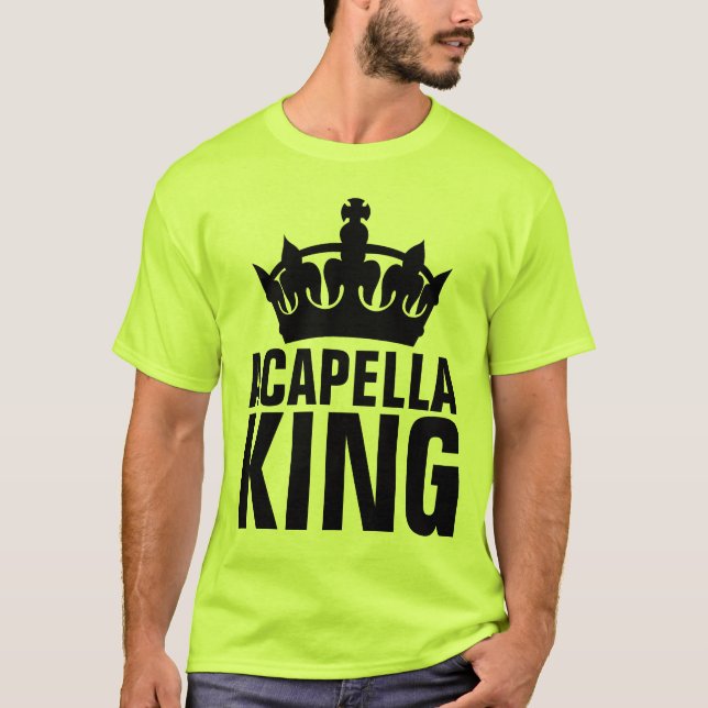 CAMISETA ACAPELLA KING T-SHIRTS (Frente)
