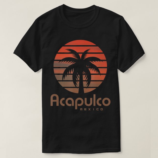 Camiseta Acapulco México (Frente do Design)