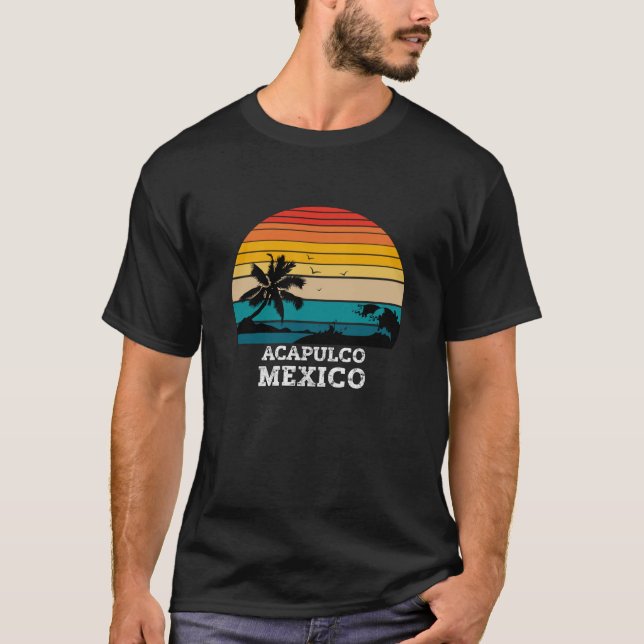 CAMISETA ACAPULCO MÉXICO (Frente)