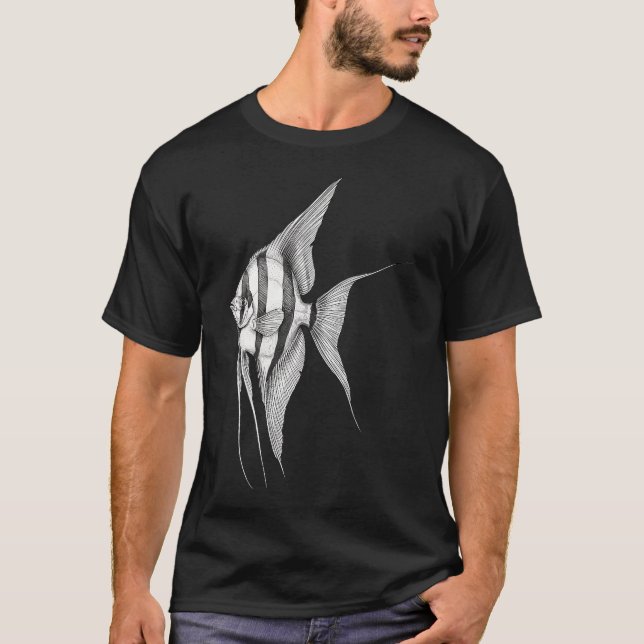 Camiseta Acara-altum (Pterophyllum altum) (Frente)