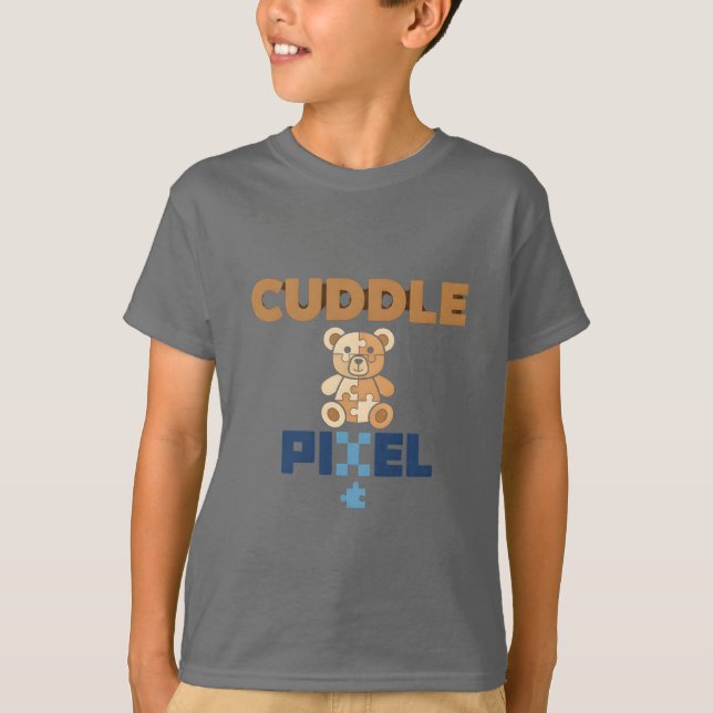 CAMISETA ACARICIAR O PIXEL (Frente)