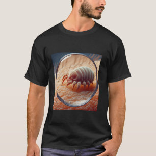 Camiseta Ácaro Demodex Insetos Ciência Geek Biologia